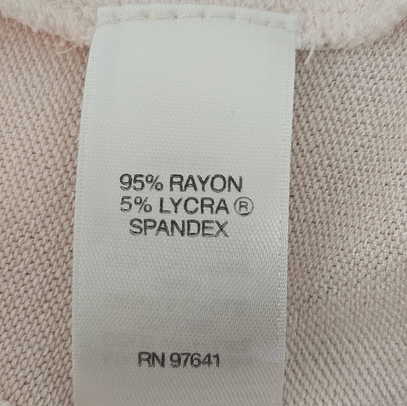 J.Jill Wearever Collection Cardigan‎ Small Petite Blush Pink Drape Front - Picture 5 of 8